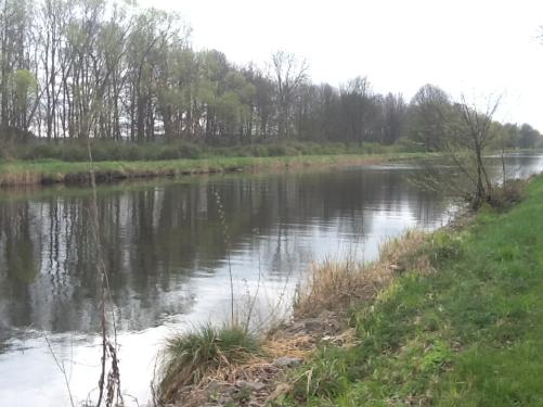 15 km am vosskanal entlang von zedenick aus